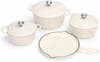 Chefs Choice 7-Piece Cast Iron Cookware Set