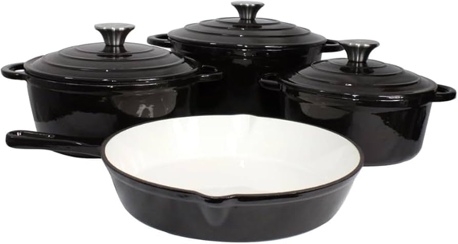 Chefs Choice 7-Piece Cast Iron Cookware Set