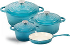 Chefs Choice 7-Piece Cast Iron Cookware Set