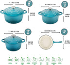 Chefs Choice 7-Piece Cast Iron Cookware Set