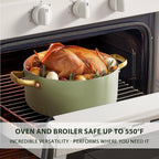 Pots and Pans Set Non Stick - Ceramic Cookware Set with Cooking Utensils Set, Non Toxic Kitchen Cookware Sets