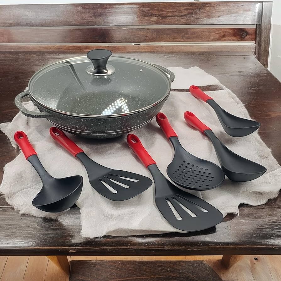 Pot Set 20pc Eden Marble Coating (Grey)