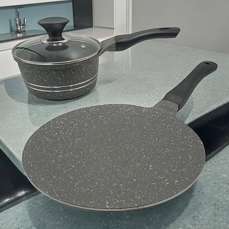 Pot Set 20pc Eden Marble Coating (Grey)