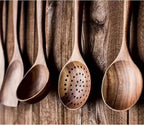 Kitchen Utensil Set, 5pcs Wooden Set